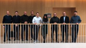 Une partie des partenaires du projet SMI présents lors de la réunion de projet à la Hochschule Offenburg.