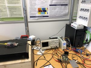 Exemple d'un banc de tests utilisé dans les recherches de modélisation dans le cadre du projet SMI.